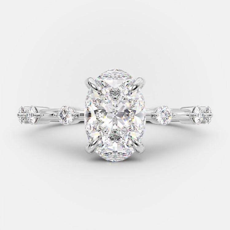 Oval Diamond Ring